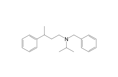 Benzylisopropyl(3-phenylbutyl)amine