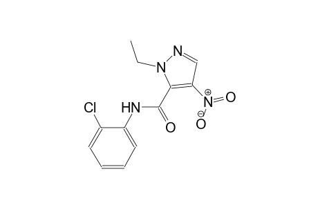 N-(2-chlorophenyl)-1-ethyl-4-nitro-1H-pyrazole-5-carboxamide