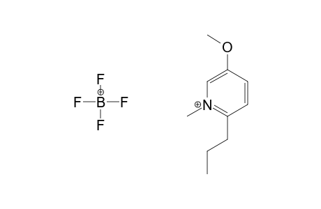 5-Methoxy-1-methyl-2-propylpyridinium tetrafluorofluoroborate
