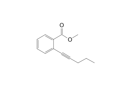 2-Pent-1-ynylbenzoic acid methyl ester