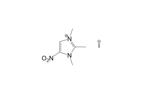 5-nitro-1,2,3-trimethylimidazolium iodide