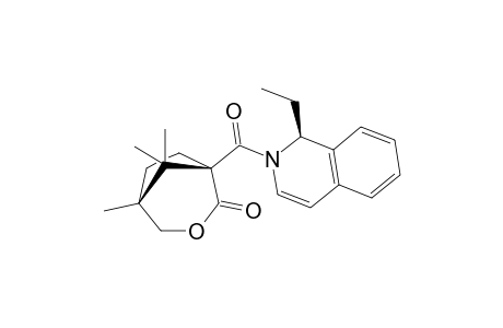 (1S,5R)-5,8,8-Trimethyl-1-[(1S)-1-ethyl-1,2-dihydroisoquinolin-2-ylcarbonyl]-3-oxabicyclo[3.2.1]octan-2-one