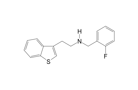 N-(2-Fluorobenzyl)-2-(1-benzothiophene-3-yl)ethylamine