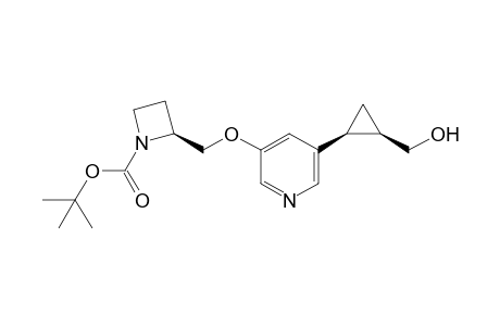 (1S,2S)-2-[5-[[1-(tert-Butoxycarbonyl)-(2S)-azetidinyl]methoxy]-3-pyridyl]cyclopropylmethanol