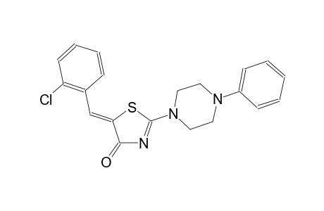 (5Z)-5-(2-chlorobenzylidene)-2-(4-phenyl-1-piperazinyl)-1,3-thiazol-4(5H)-one