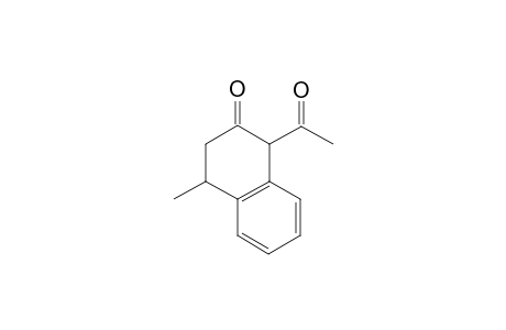 1-Acetyl-3,4-dihydro-4-methyl-2(2H)-naphthalenone