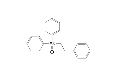 Arsine oxide, diphenyl(2-phenylethyl)-