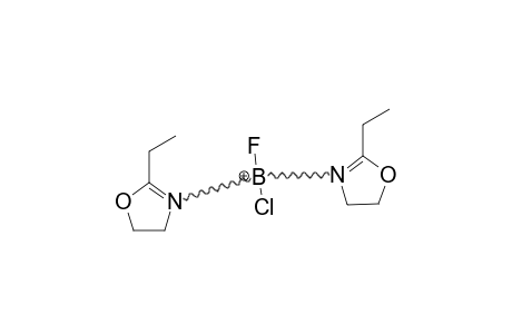 BIS-(2-ETHYL-2-OXAZOLINE)-CHLORO-FLUORO-BORON-CATION