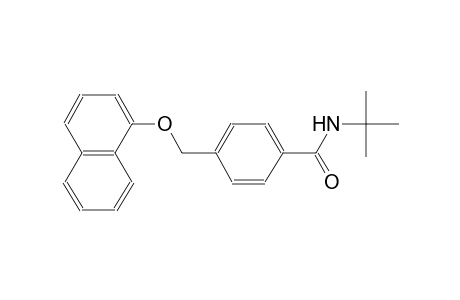 N-(tert-butyl)-4-[(1-naphthyloxy)methyl]benzamide