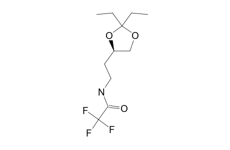 (S)-4-(TRIFLUOROACETAMIDO)-1,2-O-3-PENTYLIDENE-1,2-BUTANEDIOL