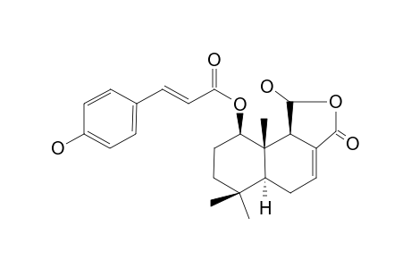 1B-P-COUMAROYLOXYVALDIVIOLIDE
