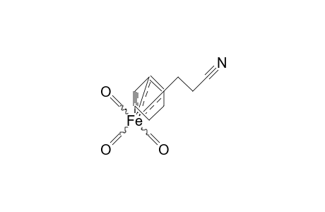 Tricarbonyl-(1-[2-cyano-ethyl]-1,3-cyclohexadienyl)-iron