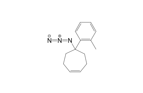 1-Azido-1-(o-tolyl)cyclohept-4-ene