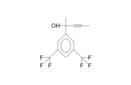 4-(3,5-Bis[trifluoromethyl-phenyl]-pent-2-yn-4-ol