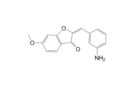 3(2H)-Benzofuranone, 2-[(3-aminophenyl)methylene]-6-methoxy-, (E)-