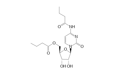 [(2R,3S,4R,5R)-5-[4-(butanoylamino)-2-oxidanylidene-pyrimidin-1-yl]-3,4-bis(oxidanyl)oxolan-2-yl]methyl butanoate