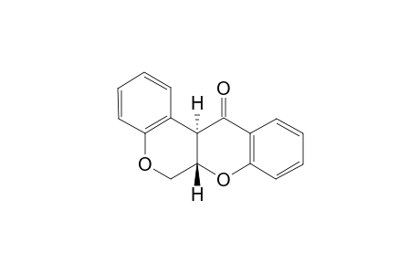 (+-)-trans-6a,12a-Dihydrorotoxen-12(6H)-one