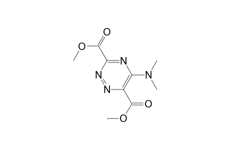 1,2,4-Triazine-3,6-dicarboxylic acid, 5-(dimethylamino)-, dimethyl ester