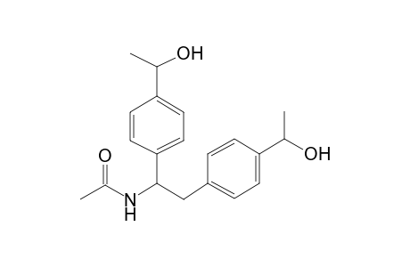 N-(1,2-Bis[4-(1-hydroxyethyl)phenyl]ethyl)acetamide