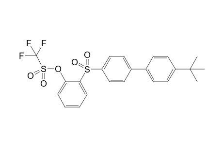 2-(4'-tert-Butylbiphenyl-4-ylsulfonyl)phenyl trifluoromethanesulfonate