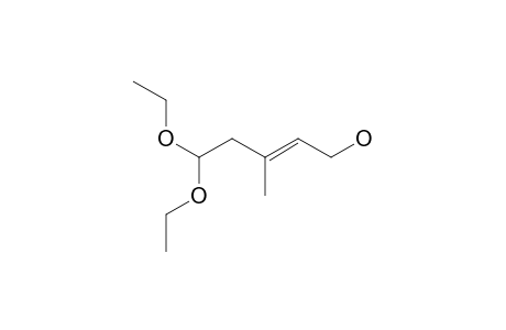 5,5-DIETHOXY-3-METHYL-2-PENTEN-1-OL;E-ISOMER