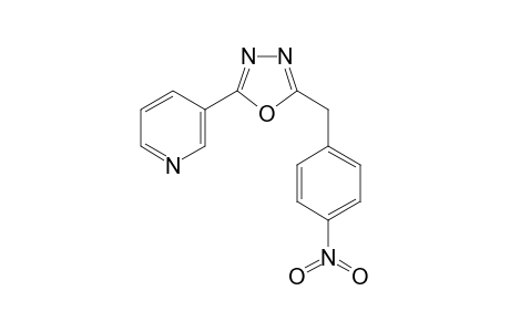 1,3,4-Oxadiazole, 2-(4-nitrobenzyl)-5-(3-pyridyl)-