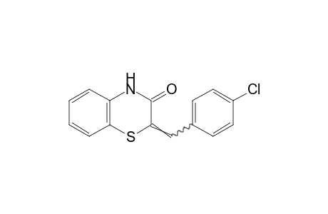 2-(p-chlorobenzylidene)-2H-1,4-benzothiazin-3(4H)-one