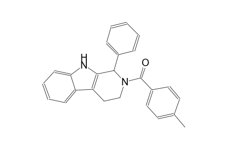 2-(4-methylbenzoyl)-1-phenyl-2,3,4,9-tetrahydro-1H-beta-carboline