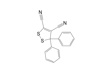 3,3-Diphenyl-3H-1,2-dithiole-4,5-dicarbonitrile