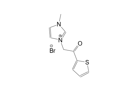 1-methyl-3-[2-oxo-2-(2-thienyl)ethyl]-1H-imidazol-3-ium bromide