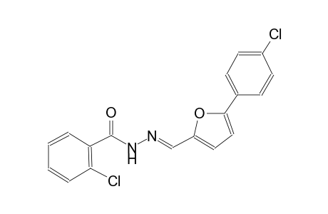 benzoic acid, 2-chloro-, 2-[(E)-[5-(4-chlorophenyl)-2-furanyl]methylidene]hydrazide