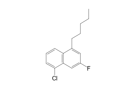 5-CHLORO-3-FLUORO-1-PENTYLNAPHTHALENE