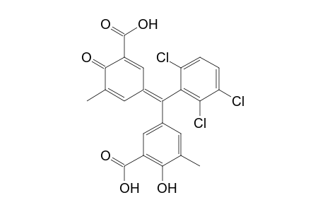 2,3,6-Trichlorodimethyl-oxyfuchson-dicarbonic acid