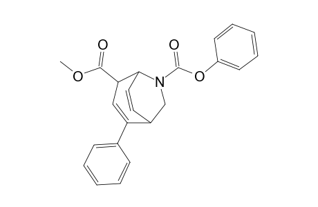 Methyl (2.alpha.-phenyl-6-phenyloxycarbonyl-6-azabicyclo[3.2.2]nona-2,8-diene)-4-carboxylate