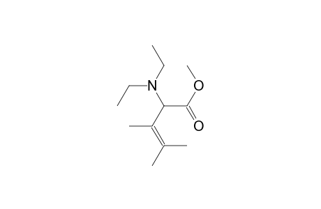 3-Pentenoic acid, 2-(diethylamino)-3,4-dimethyl-, methyl ester