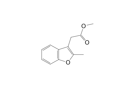 2-methyl-3-benzofuranacetic acid, methyl ester