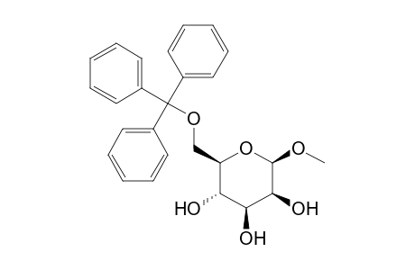 .beta.-D-Mannopyranoside, methyl 6-O-(triphenylmethyl)-