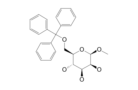 .beta.-D-Mannopyranoside, methyl 6-O-(triphenylmethyl)-