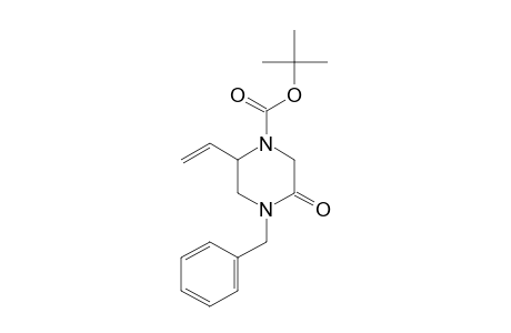 1-BENZYL-4-TERT.-BUTYLOXYCARBONYL-5-VINYL-PIPERAZIN-2-ONE;MAJOR-ROTAMER