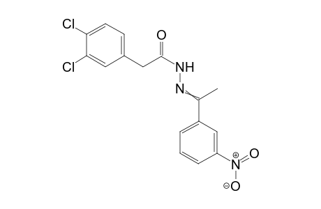 2-(3,4-Dichlorophenyl)-N'-(1-(3-nitrophenyl)ethylidene)acetohydrazide