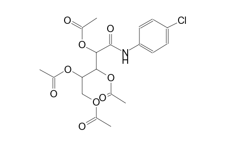 5-((4-chlorophenyl)amino)-5-oxopentane-1,2,3,4-tetrayl tetraacetate