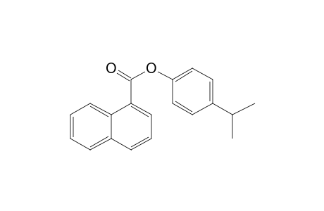 1-Naphthoic acid, 4-isopropylphenyl ester