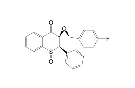 TRANS,CIS-(+/-)-3'-(4-FLUOROPHENYL)-2-PHENYLSPIRO-[2H-1-BENZOTHIOPYRAN-3(4H),2'-OXIRAN]-4-ONE-1-OXIDE