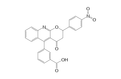 5-(3-Carboxyphenyl)-2-(4-nitrophenyl)-2H-pyrano[2,3-b]quinolin-4(3H)-one