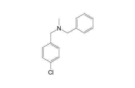 N-Benzyl-N-methyl-4-chlorobenzylamine