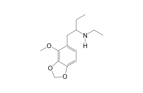 N-Ethyl-1-(2-methoxy-3,4-methylenedioxyphenyl)butan-2-amine