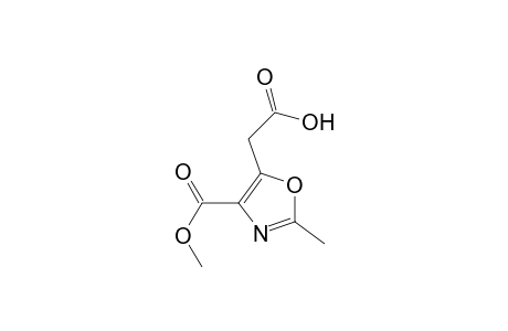 2-(4-carbomethoxy-2-methyl-oxazol-5-yl)acetic acid