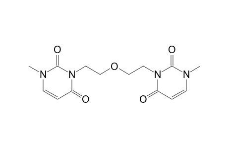 1-Methyl-3-(2-[2-(3-methyl-2,6-dioxo-3,6-dihydro-1(2H)-pyrimidinyl)ethoxy]ethyl)-2,4(1H,3H)-pyrimidinedione