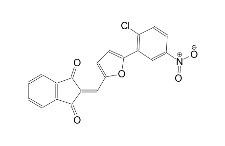 1H-indene-1,3(2H)-dione, 2-[[5-(2-chloro-5-nitrophenyl)-2-furanyl]methylene]-