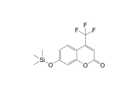 Trifluoromethylumbelliferone TMS